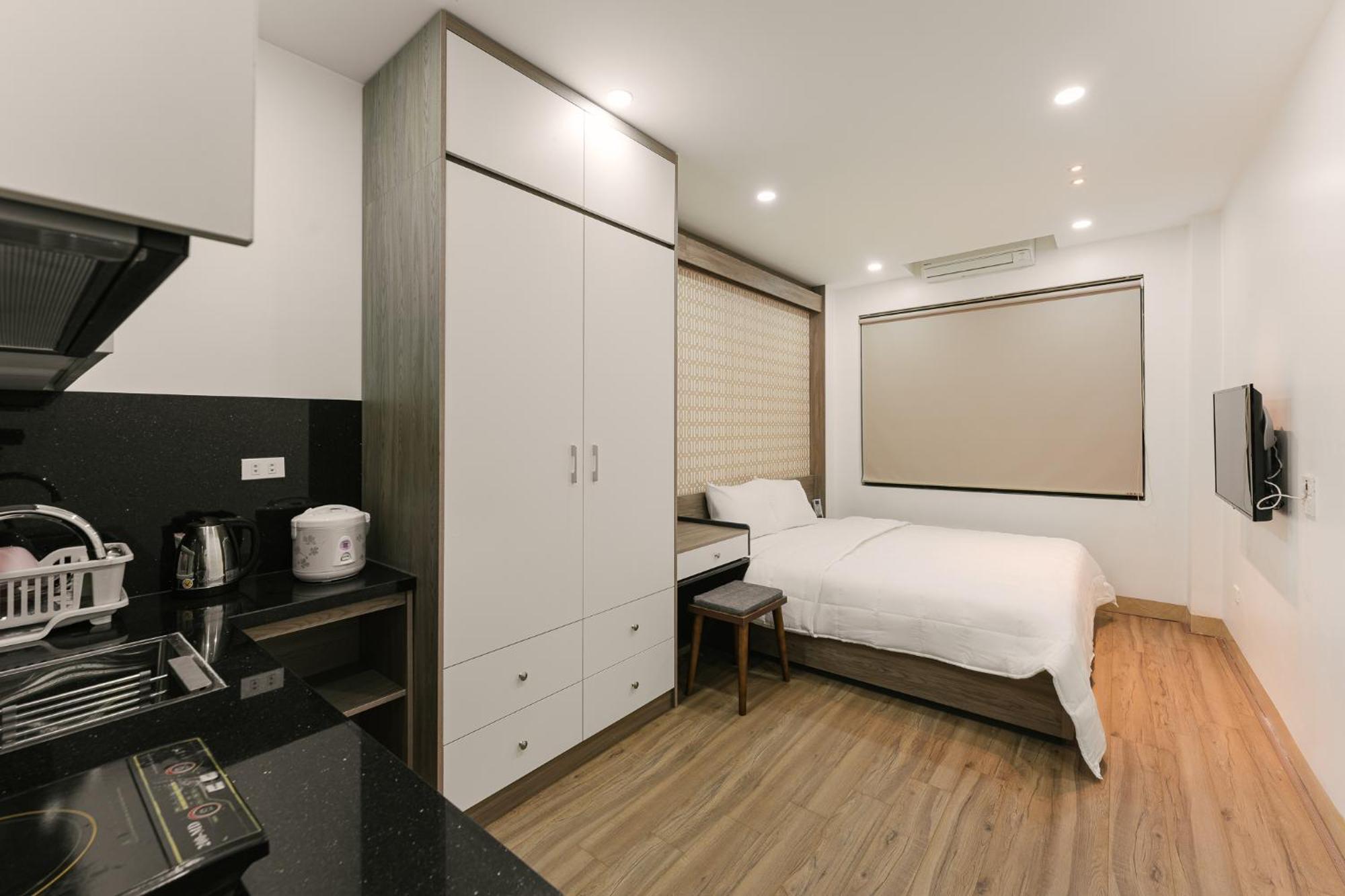 Delapong Hotel And Apartment Ha Noi Hanoi Exteriör bild