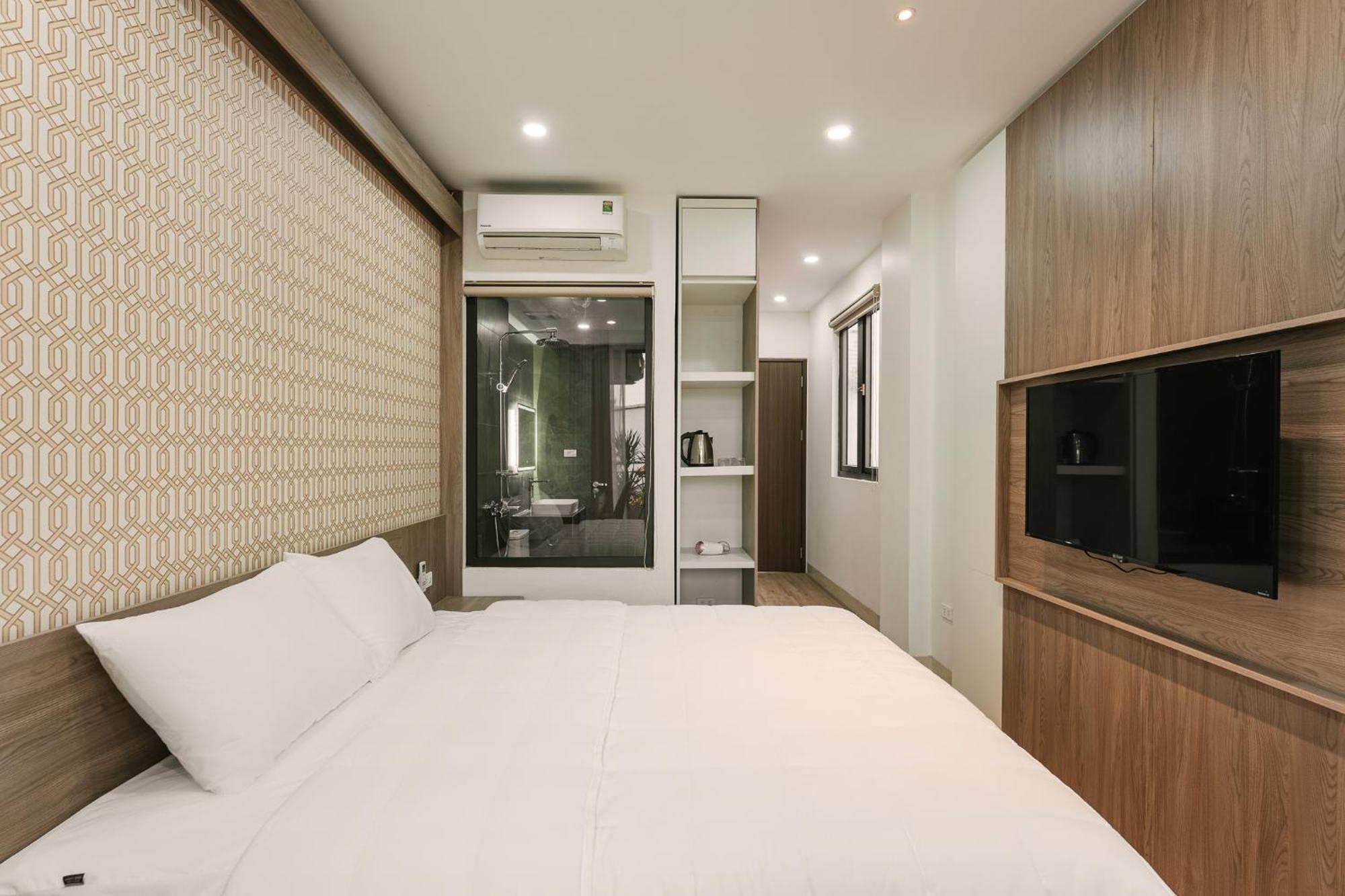 Delapong Hotel And Apartment Ha Noi Hanoi Exteriör bild